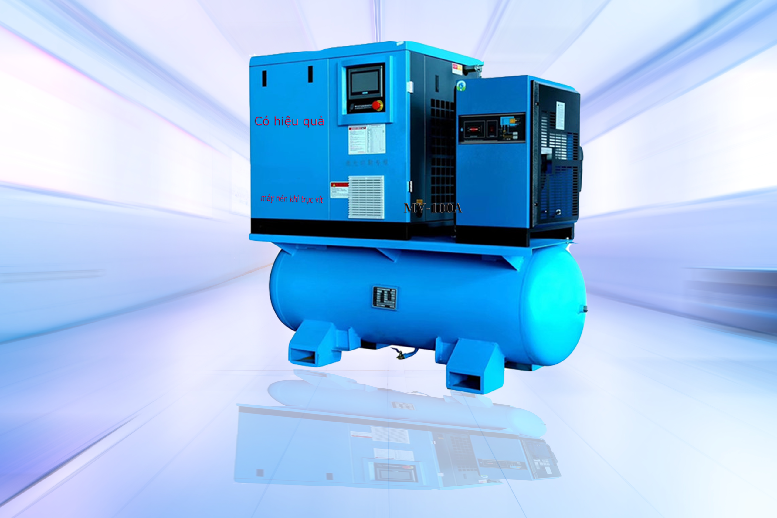 Máy nén khí tích hợp laser